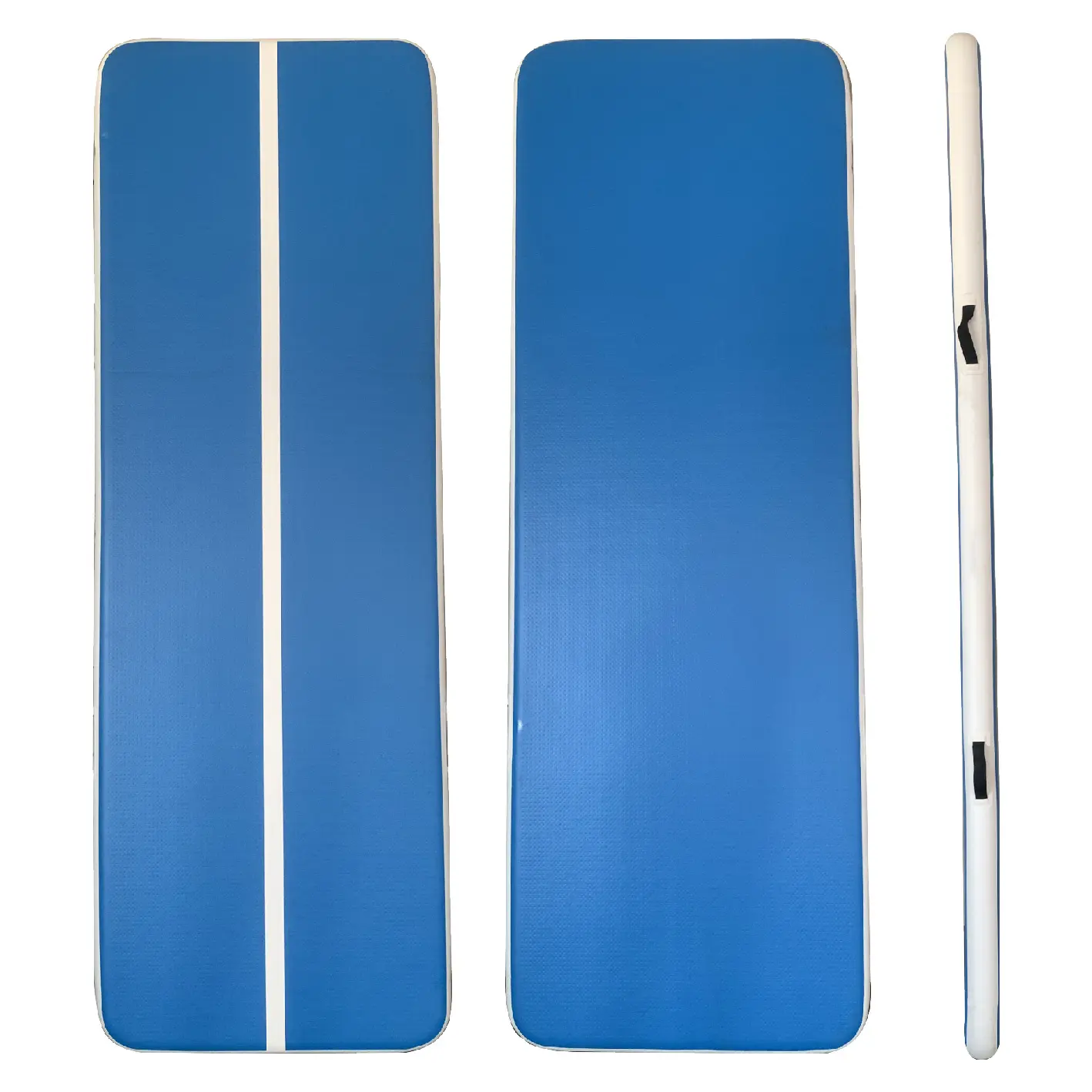 Blue Bottom With White Stripes